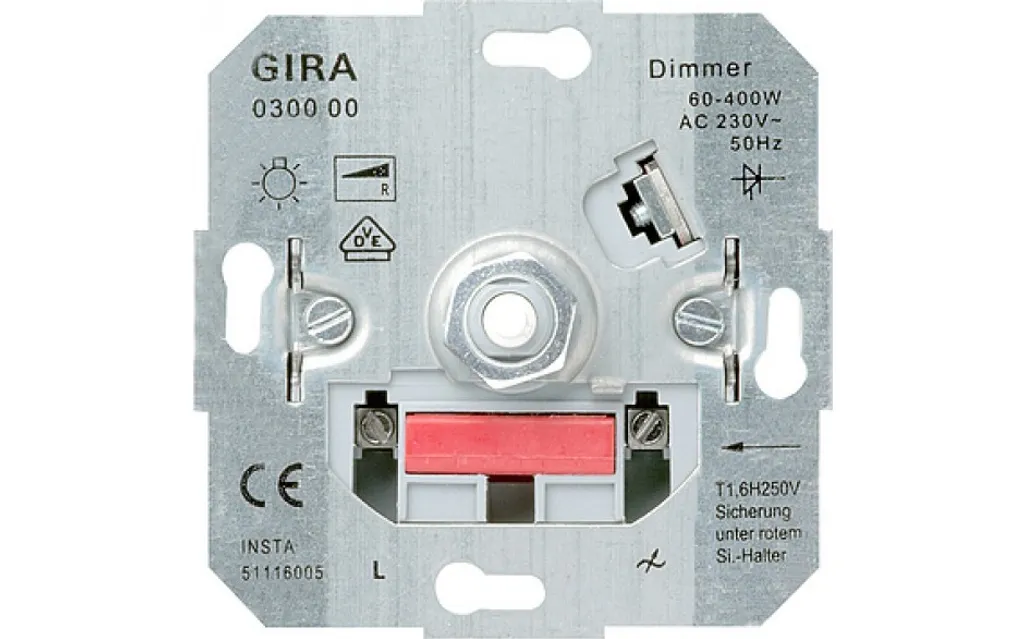 Variateur LED 200W GIRA 030000 avec Variateur Rotatif Haute Performance - 2