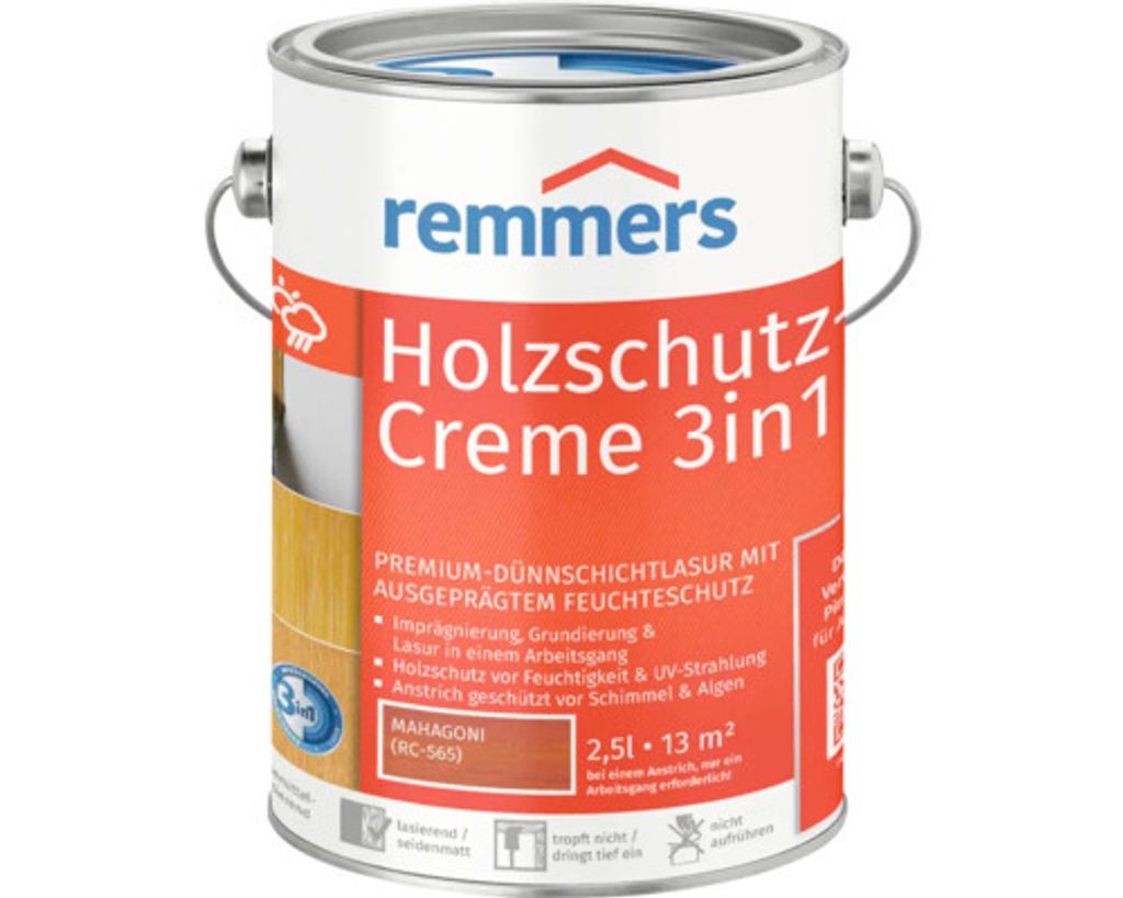 Remmers Impregnat do drewna mahoń kremowy 2,5 l Zdjęcie produktu 