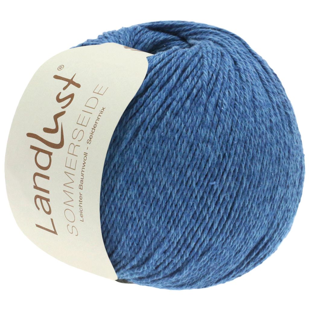 Lana Grossa Landlust Sommerseide 007 Marine 50g Produktbild 