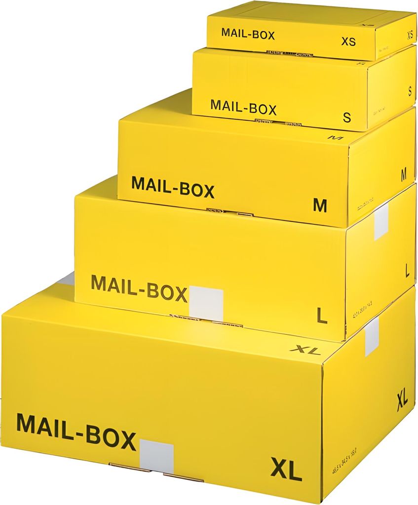 Smartbox Pro Mail-Box, XS, wiederverschließbar, habtklebend, Innenmaß: 244 x 145 x 43 mm, Außenmaß: 249 x 157 x 48 mm, postalisch zugelassen al...