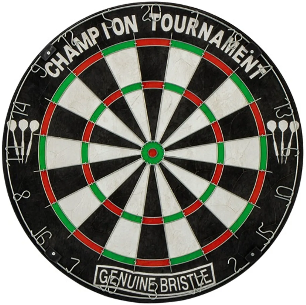 Cible fléchettes Abbey Darts 23216 anti-rebonds pour scores élevés
