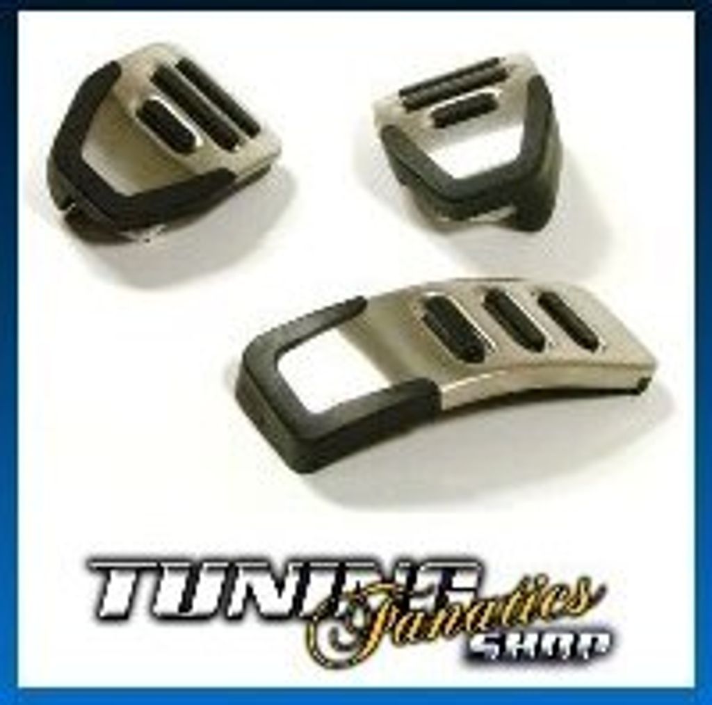 Original Edelstahl Sport Pedale Pedalkappen Hand-Schaltung Audi A4 8E B6 B7 8H