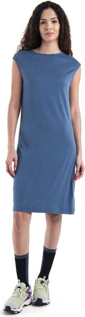 Icebreaker Granary Sleepless Kleid Blau M Frau Blau M