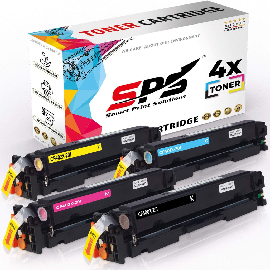 CF400X / 201X Toner Kompatibel für HP Color Laserjet Pro MFP M 277 | Mehrfarbig