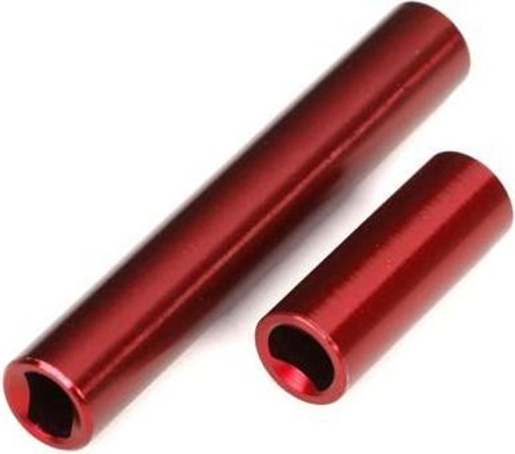 Traxxas Aluminium zentrale Außenwelle rot (für TRX-4m High Trail)