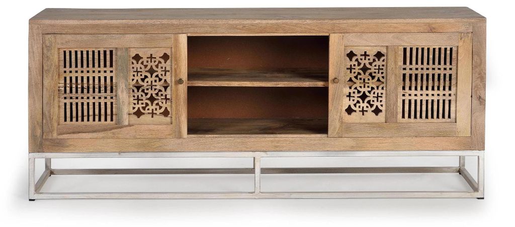 TV-Möbel aus Mangoholz, 65 cm x 160 cm x 40 cm Giner y Colomer