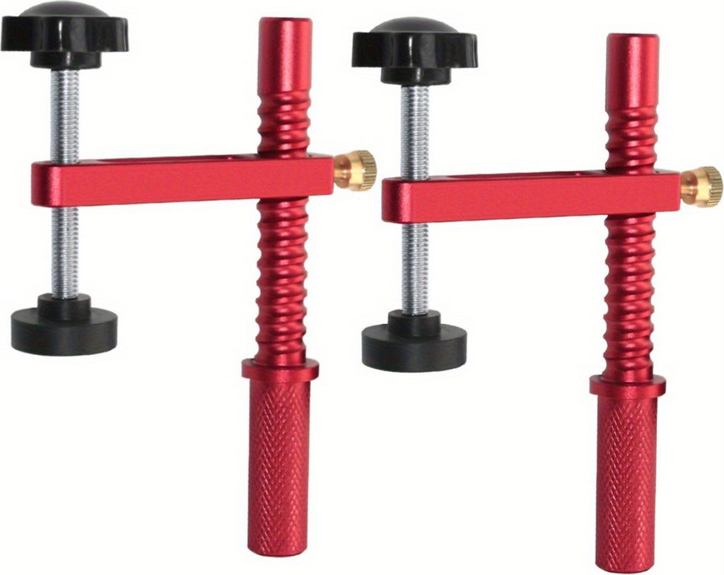 2 Stück Bank-Hundeklemme, Schnellspann-Tischklemme, verstellbare Tisch-Schnellspann-Bank-Hundeklemme, 20mm Säulendurchmesser