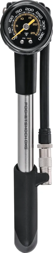 Topeak Pocket Shock DXG Pompe Haute Pression VTT avec Manomètre Précis