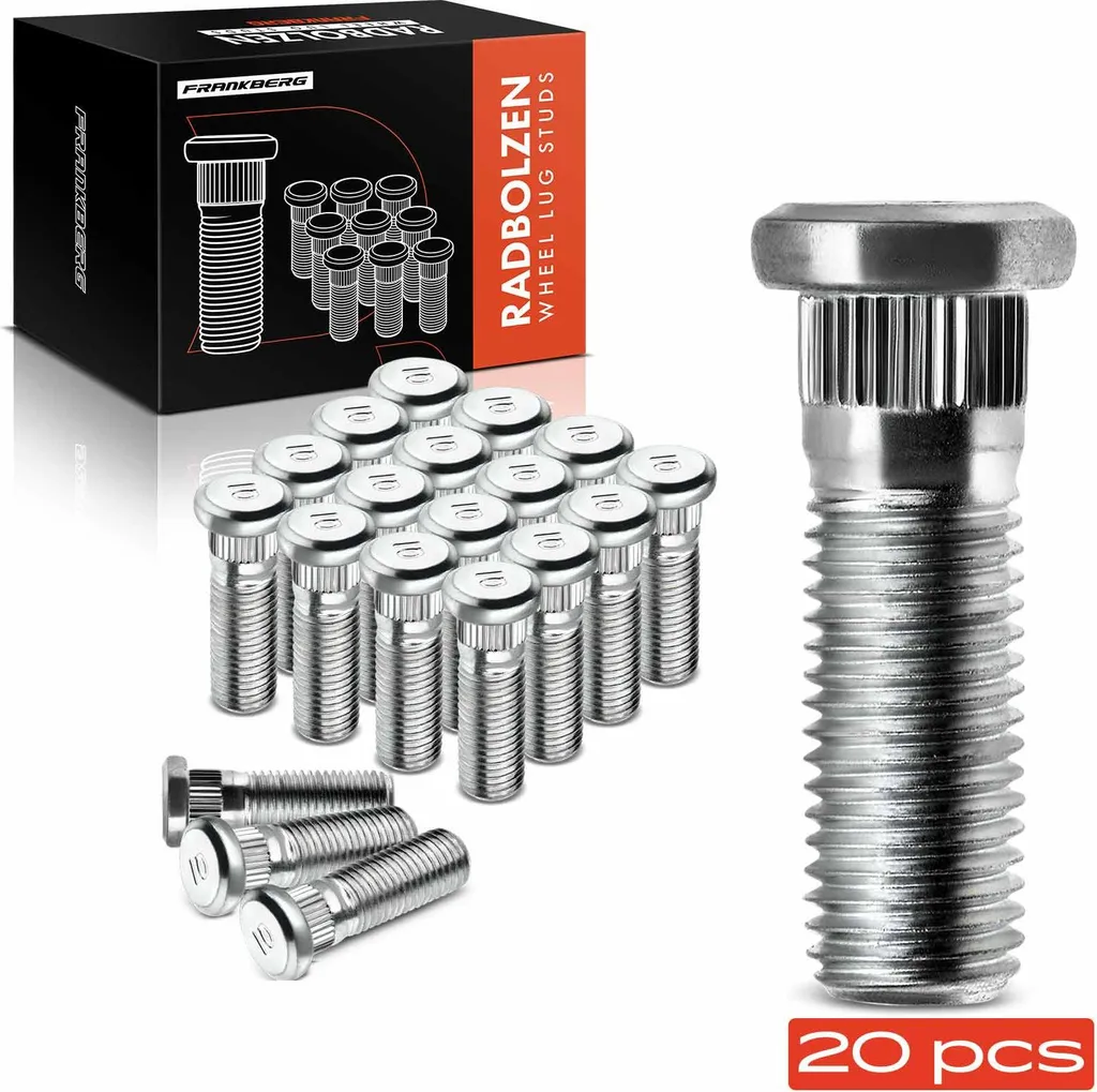 20 Goujons de roue Frankberg pour Honda Civic Accord et CR-V - M12x1.5