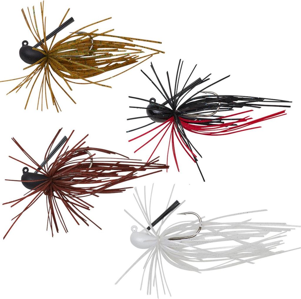 Savage Gear Skirt Flirt Jig 5 g # 1 White Pearl Angelhake