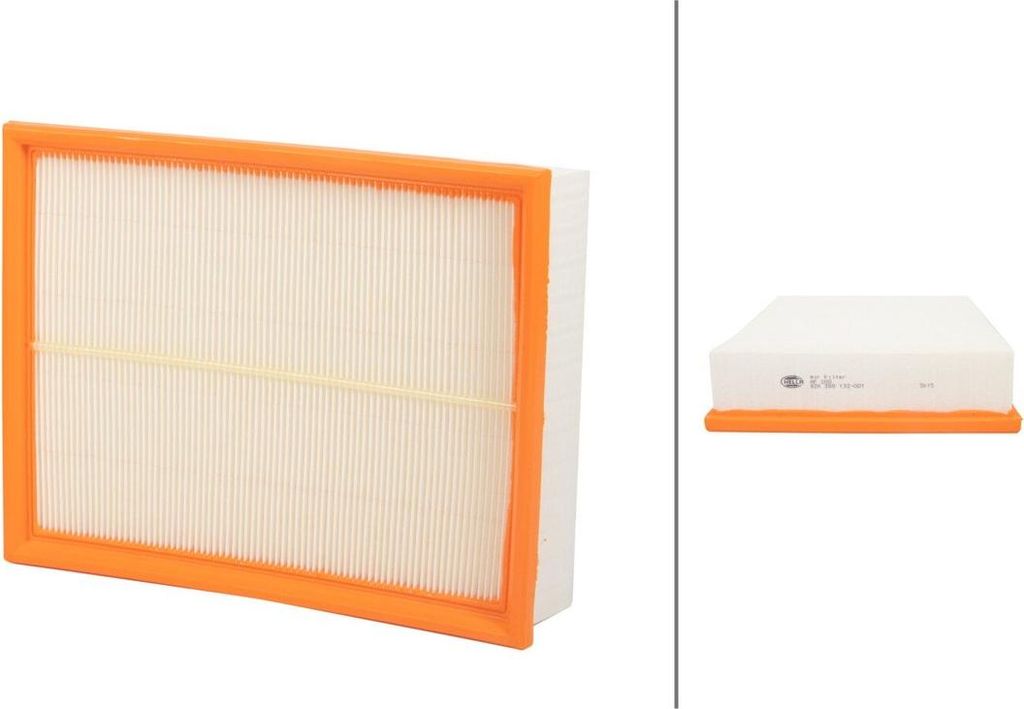 Luftfilter-Einsatz 276 x 218 mm HELLA passend für u.a. VW TRANSPORTER