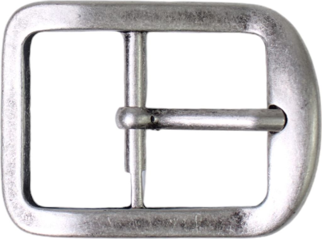 FRONHOFER Gürtelschnalle in altsilber für 4 cm Gürtelriemen