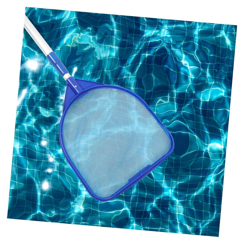 4 Stück Schwimmbecken Kescher mit Teleskopstange – Vielseitiger Reinigungsscoop für Fischteiche und Pools