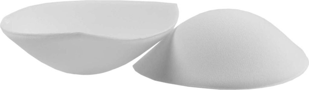 1 Paar BH-Schalen mit Push-up Effekt, Einlagen, verschiedene Größen, weiß, Größe:42B