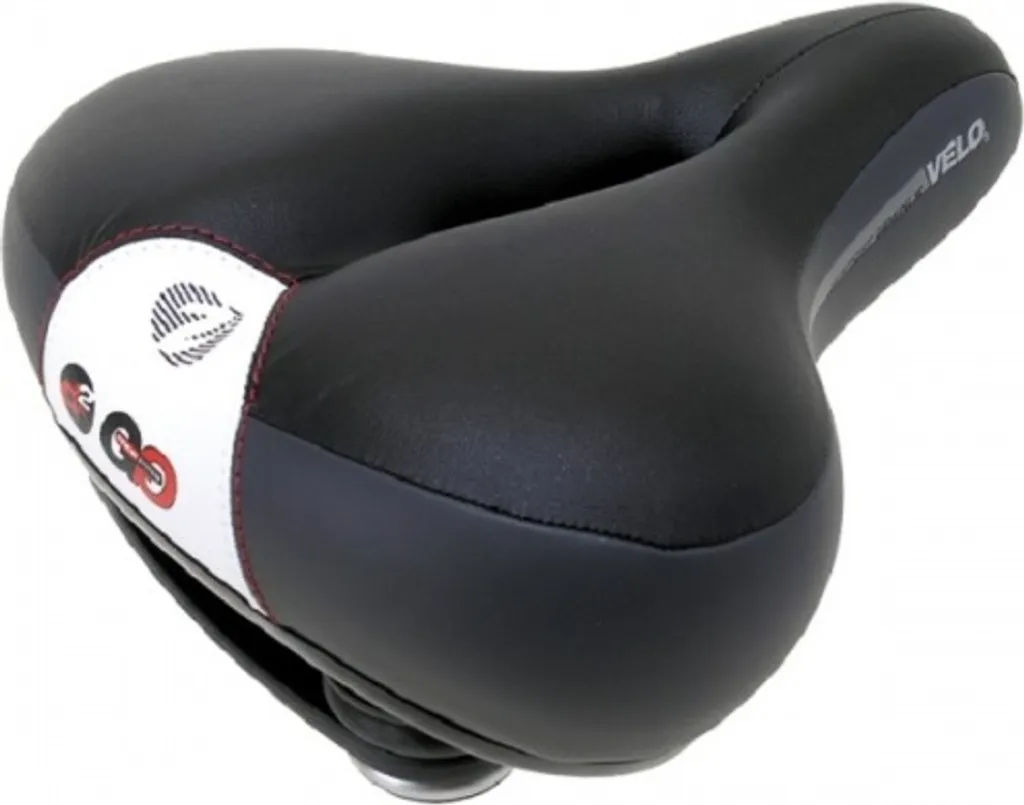 Selle Zwilling Newport ergonomique noire avec rembourrage confort élevé