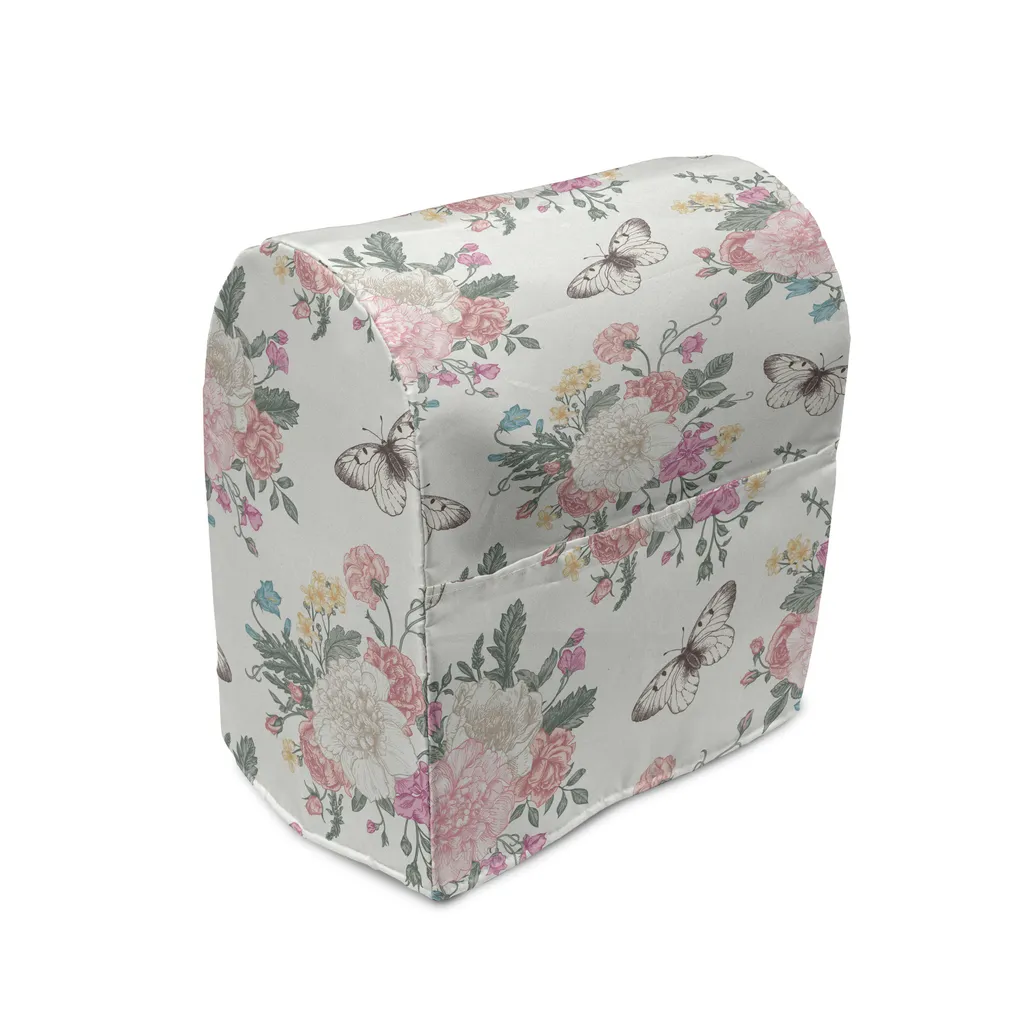 Copertura Frullatore Vintage ABAKUHAUS Rose - Arredo Cucina Shabby