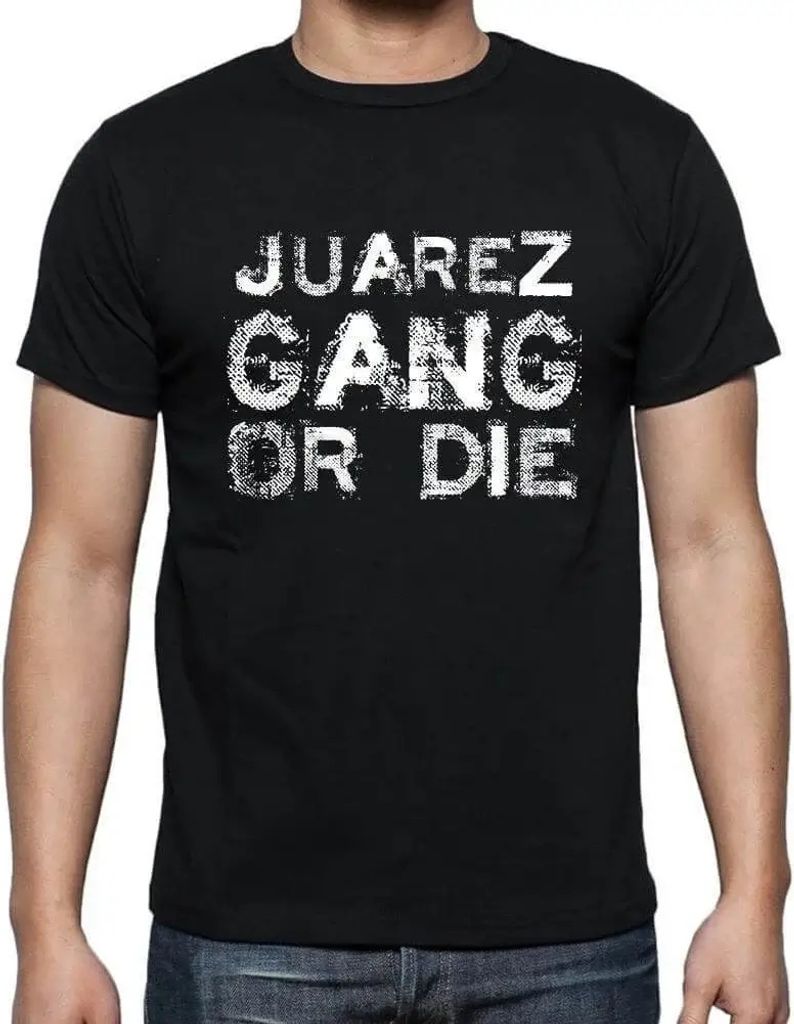Herren Grafik T-Shirt Juarez-Familienbande – Juarez Family Gang – Öko-Verantwortlich Vintage Jahrgang Kurzarm Lustige Druck Geburtstag Geschen...