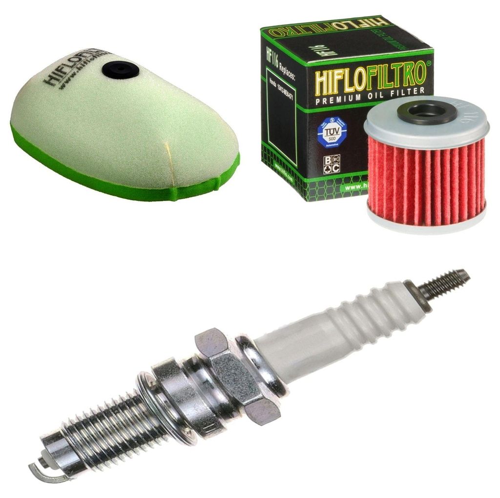 Service-Kit für Honda CRF 250 RX 2019 Luftfilter Ölfilter Zündkerze von pamoto - Neu