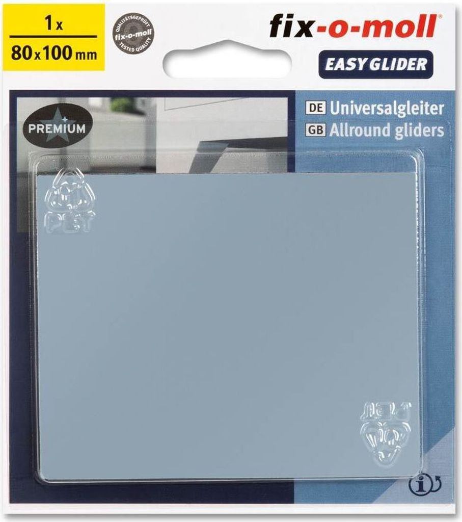 Universal-Gleiter Easyglider fix-o-moll 80 x 100 mm