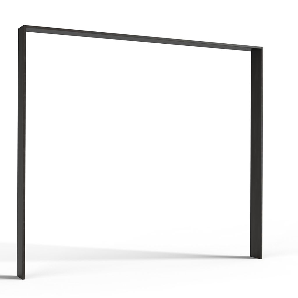 Passepartoutrahmen für 250 cm Kleiderschrank, Stahl Nb., DAVENPORT-43