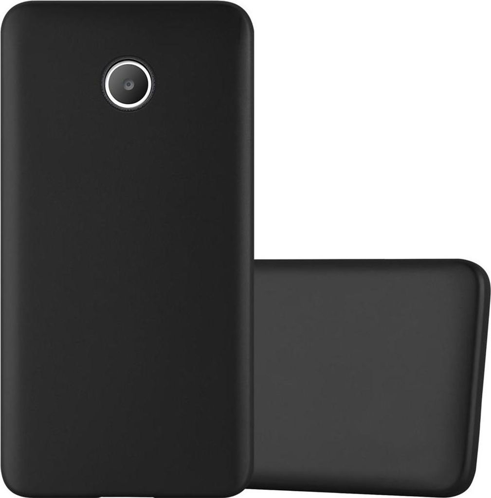 Cadorabo Schutzhülle für Huawei Y3 / Y3C / Y330 / Y331 / Y360 Hülle in Schwarz Handyhülle TPU Silikon Etui Cover Case