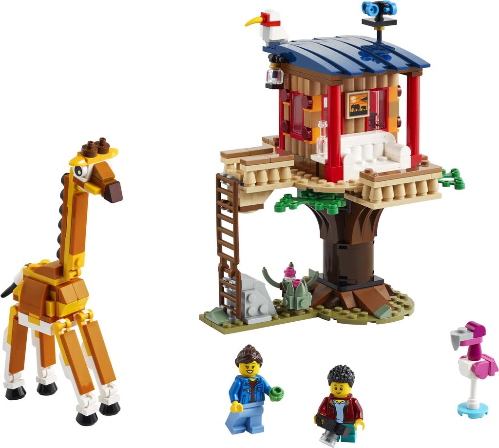 LEGO 31116 Creator 3-in-1 Safari-Baumhaus - Katamaran - Produktbild 