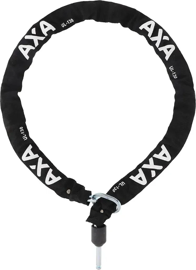 Chaîne pour attacher votre vélo à un poteau, AXA ULC 130 cm acier