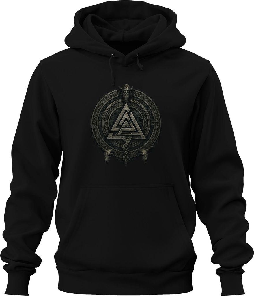 Valknut Odin Viking runa uzel runa symbol mytologie lebka Obrázek produktu 