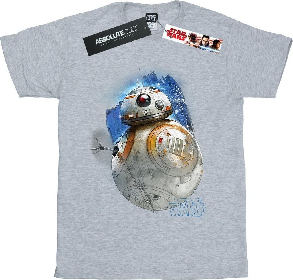 Star Wars - "The Last Jedi" T-Shirt für Damen BI45477 (XL) (Grau)