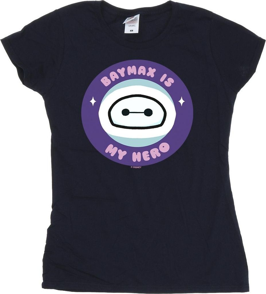 Disney - "Big Hero 6 My Hero" T-Shirt für Damen BI13438 (S) (Marineblau)
