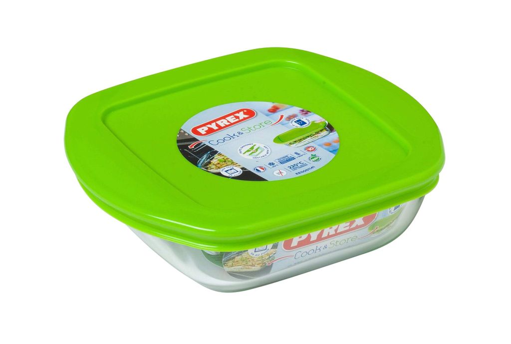 Schüssel quadratisch mit Deckel, 0,35 Liter - Pyrex | Cook Produktbild 