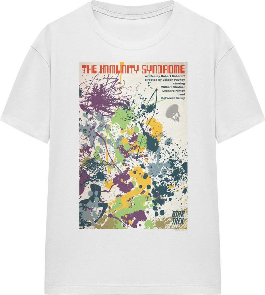 Star Trek - "The Original Series Episode 47" T-Shirt für Herren/Damen Uni TV16728 (L) (Weiß)