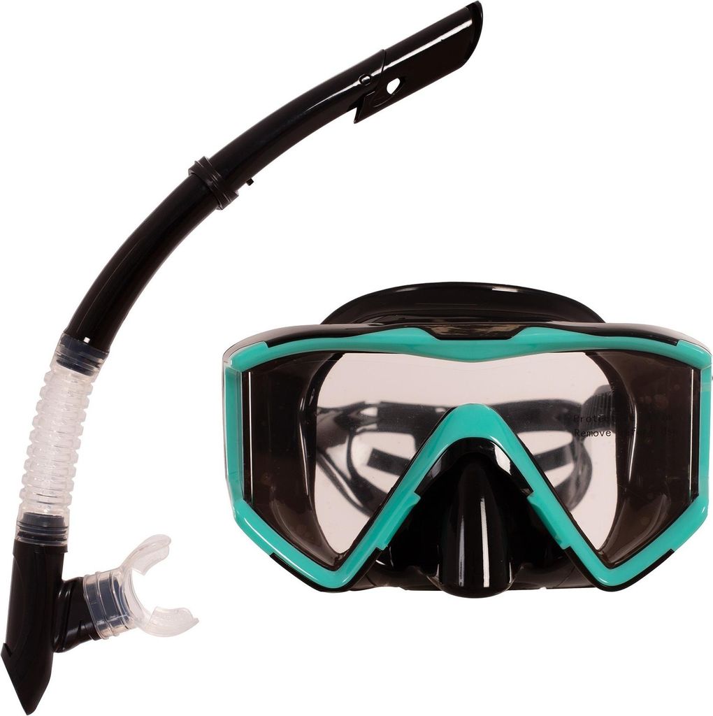 Set Squba Hathor Maske und Schwimmschlauch /Blanco SENIOR