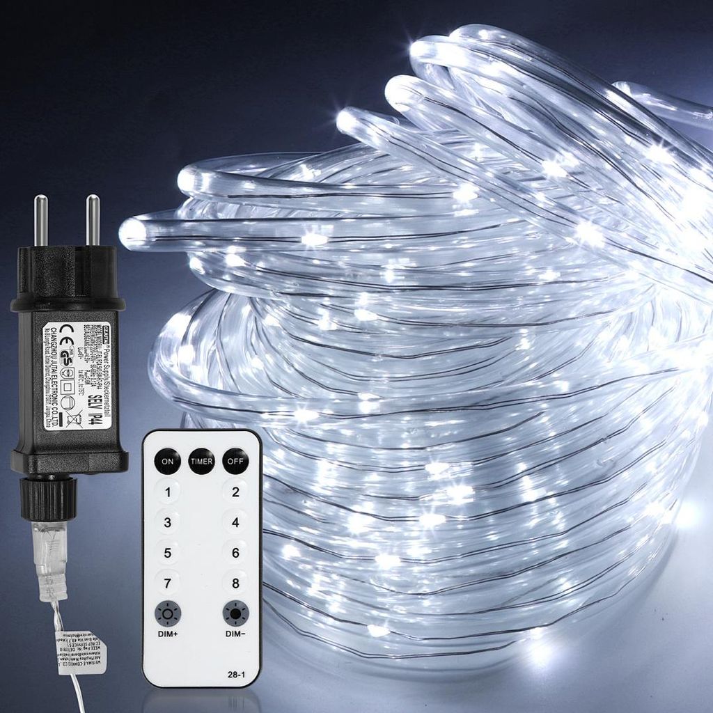 Peviasot 20m LED Lichtschlauch Außen Innen, Wasserfest LED Produktbild 