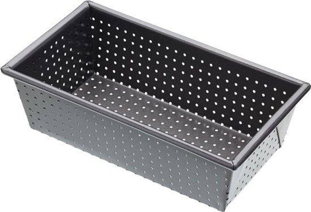 Perforiertes Brotbackblech 19kg, 1mm Kohlenstoffstahl, 21x11x7cm