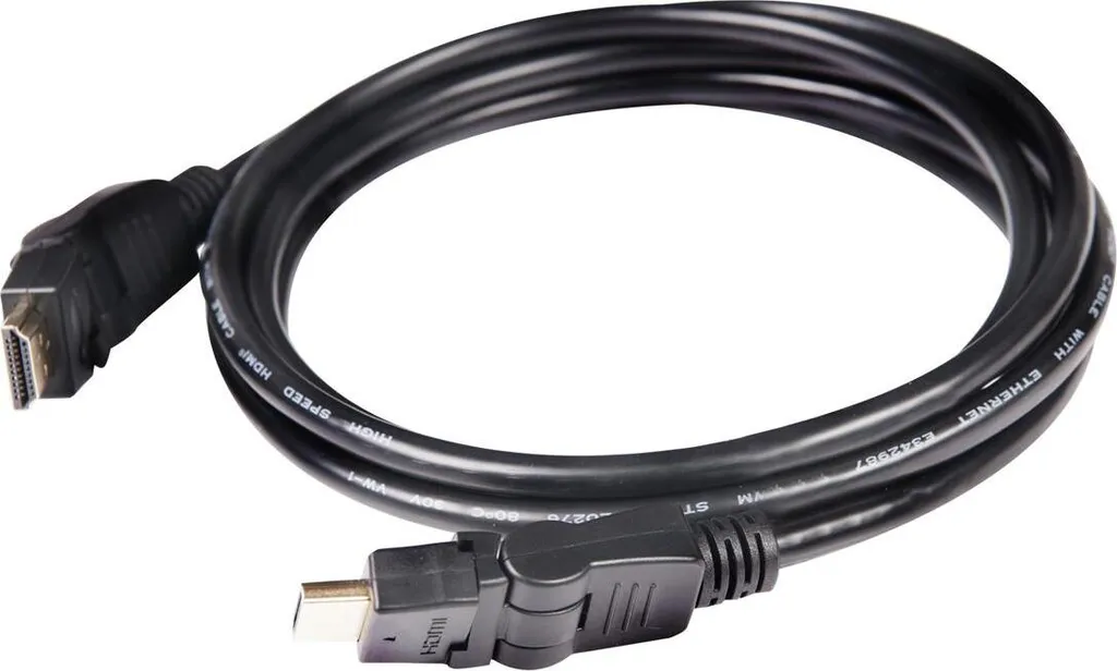 Club3d CLUB3D HDMI 2.0 4K60Hz UHD 360 gradi Cavo rotante 2m/6,74ft