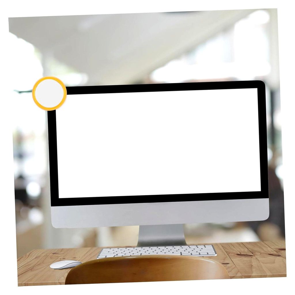 Rückspiegel aus Acryl Undpc Sicherheitsmonitor für Schreibtisch mit Vergrößerung Büro für Einfache Installation Zufällige Farbe im Büro ode...