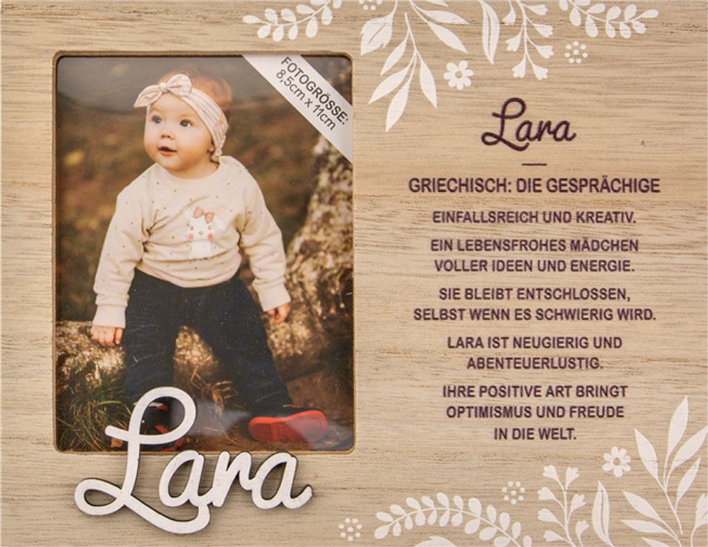 Personalisierter Bilderrahmen für Erwachsene, Kinder, Babys Produktbild 