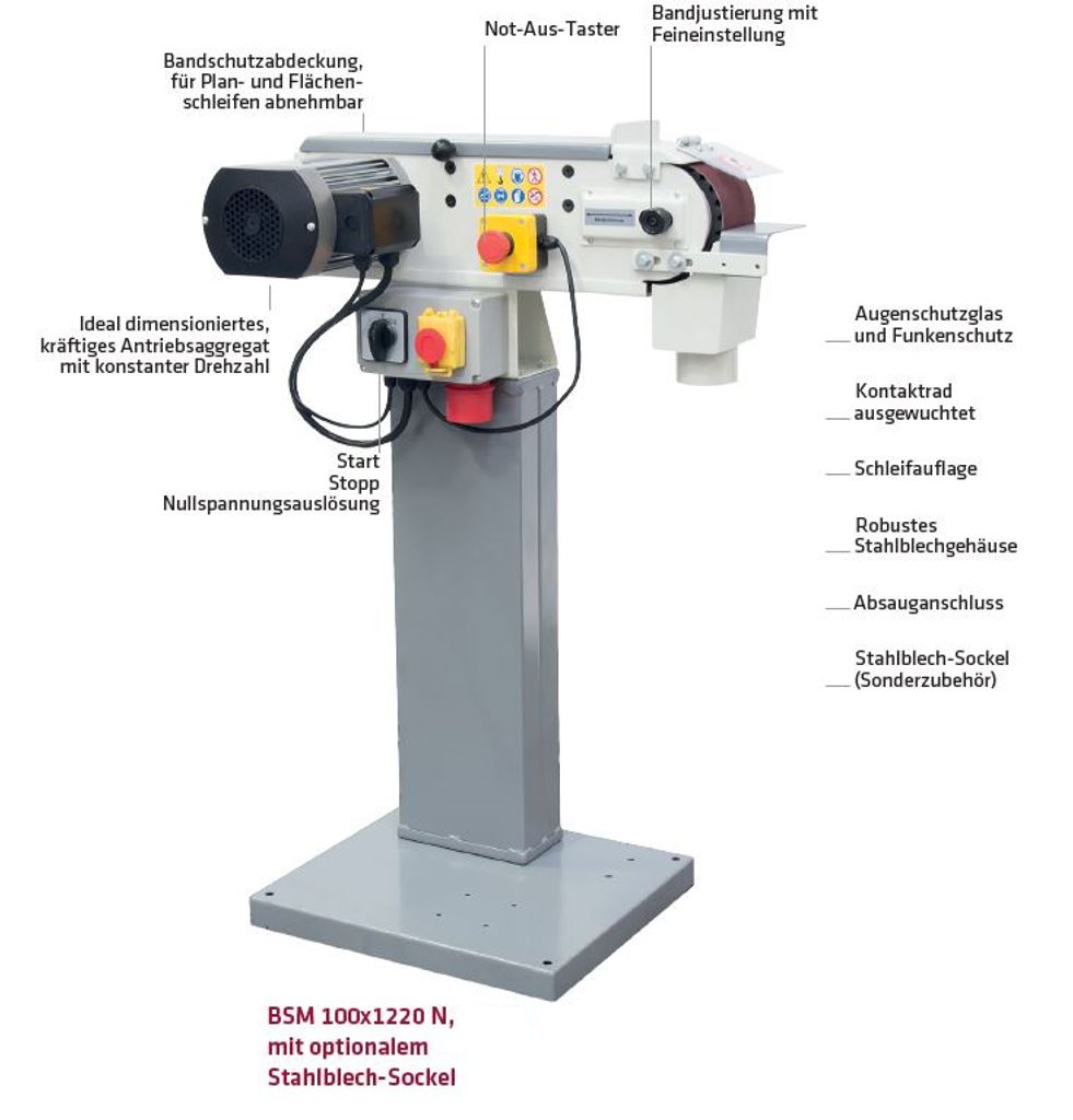 Elmag Bandschleifmaschine, 82037