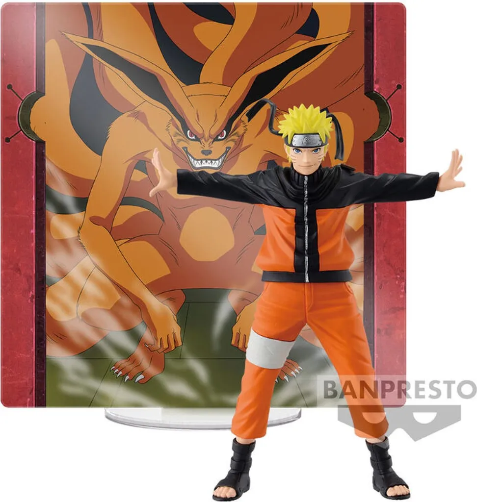 Figurine Naruto Uzumaki avec lunettes 13cm en PVC haute définition