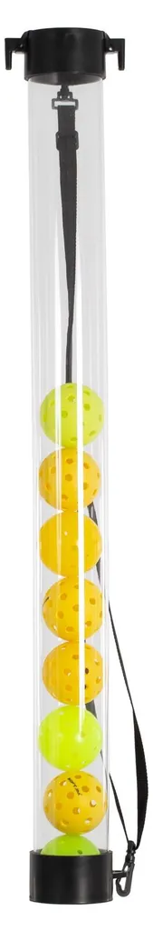 Tube ramasse-balles Softjim Pickleball et Padel multicolore résistant