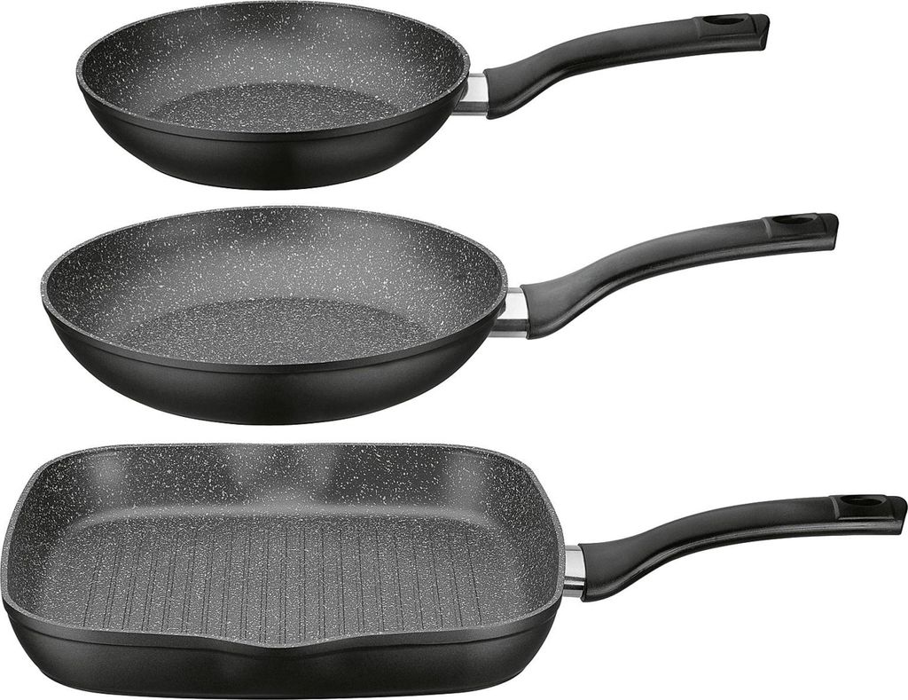 Pfannen-Set Gourmet Granit 3-tlg. Produktbild 