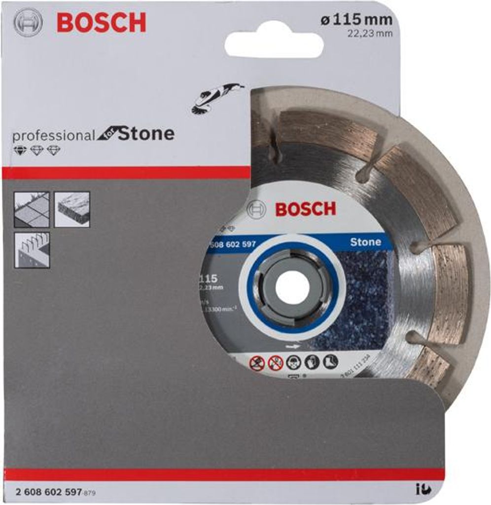 Diamanttrennscheibe Standard for Stone, 115 x 22,23 x 1,6 x Produktbild 