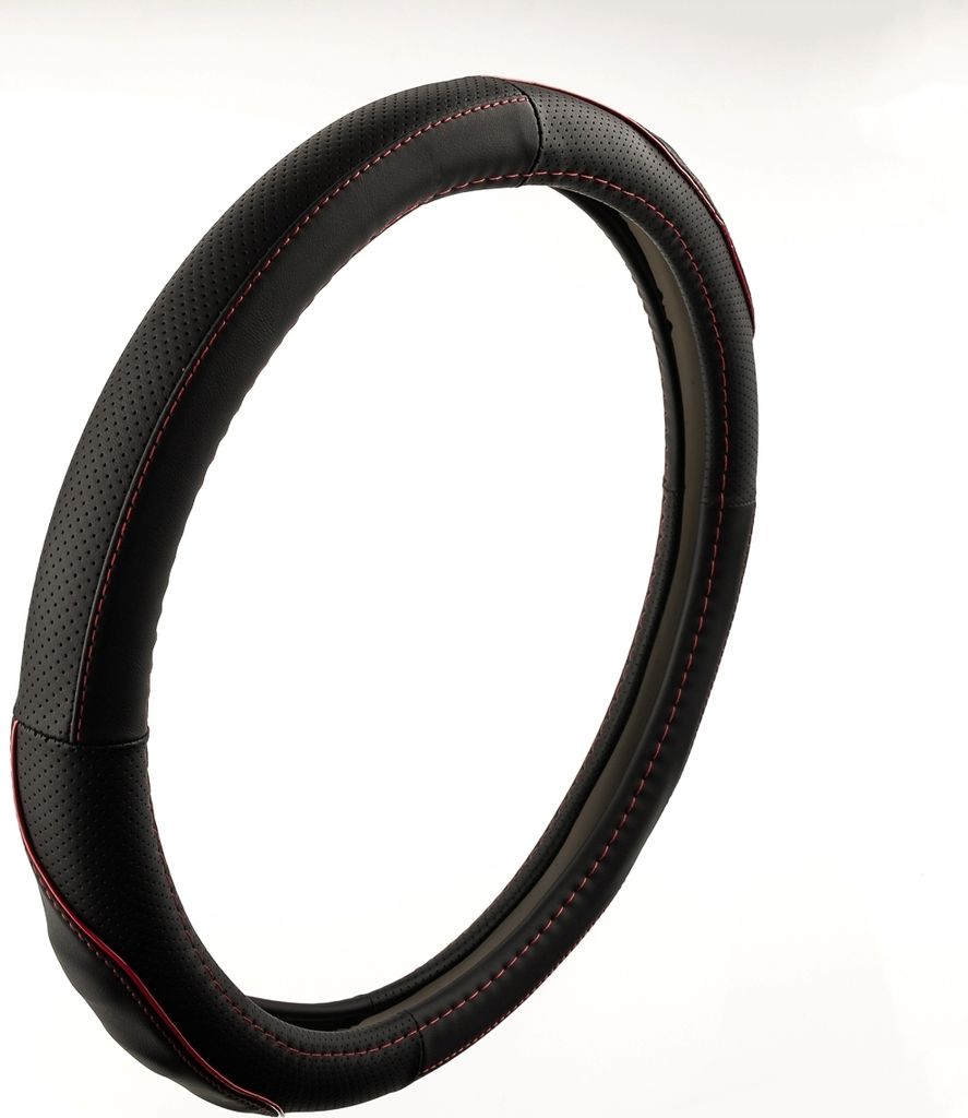 Lenkradbezug Ø 38x9cm Anthrazit für SAAB für OPEL für VOLVO für VAUXHALL