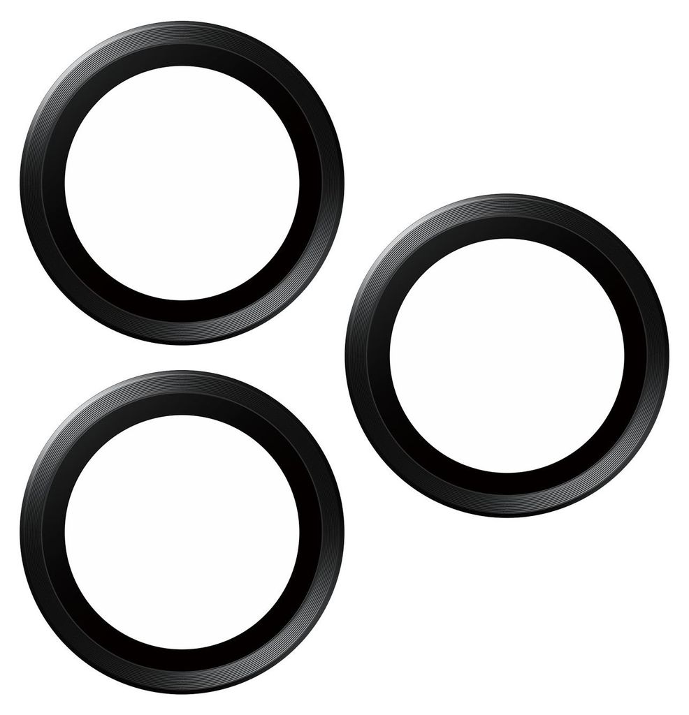 PanzerGlass ® Hoops® Metall Kameraschutz Schwarz iPhone 15 Produktbild 