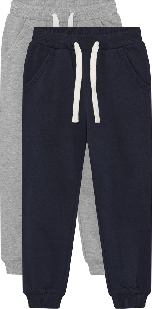 MINYMO MIBoys Jungen Hose Sweathose 2er Pack Baumwollmischung regular fit