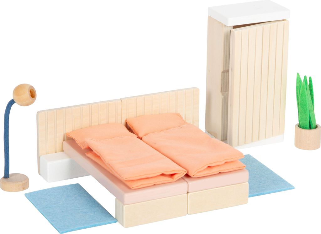 Puppenhausmöbel Schlafzimmer Produktbild 