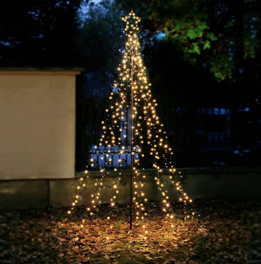 Weihnachtsbaum mit 500 LED warmem Weiß - 250 cm