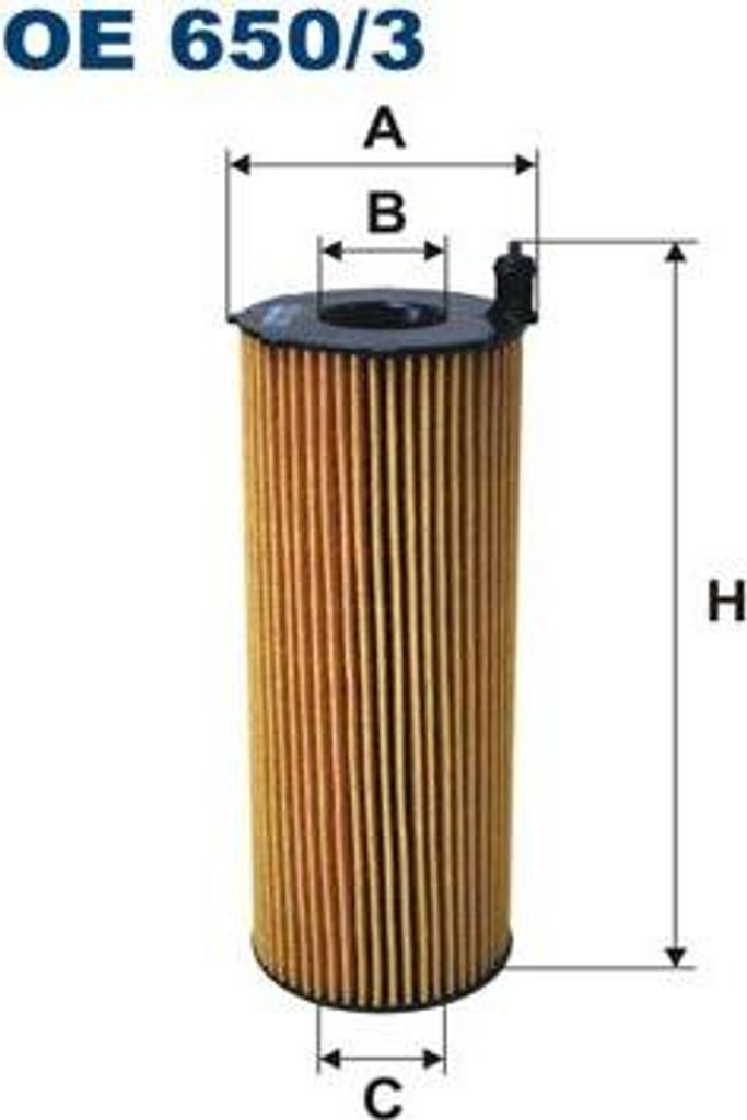 FILTRON OE 650/3 Ölfilter OE 057115561K kompatibel mit Touareg, Phaeton, Q7, A8 4E, A6 4F, A5 8T, A5 8F, A4 8K, A4 8H, A4 8E