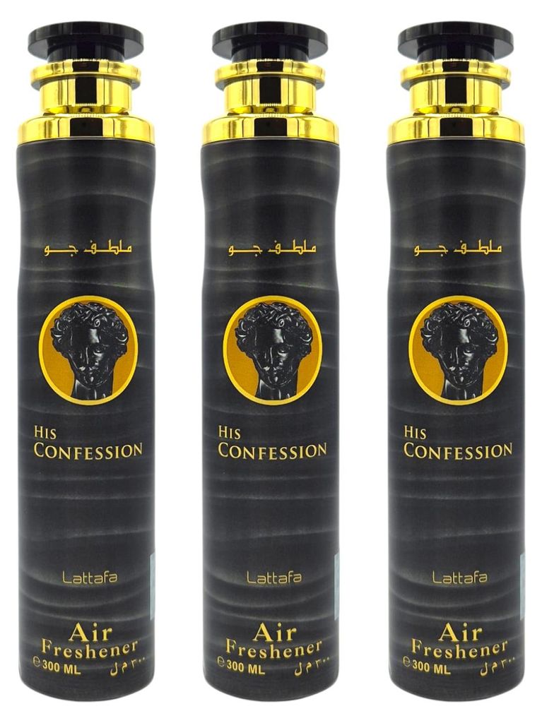 His Confession Raumduft Set 3x300ml – Lufterfrischer & Produktbild 
